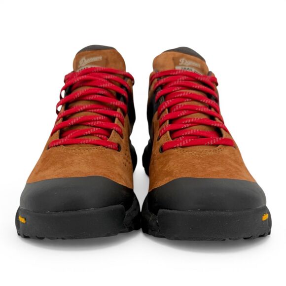 NEW Danner Men\'s Trail 2650 Gore-Tex Suede Hiking Shoes Brown/Red GTX Size 10